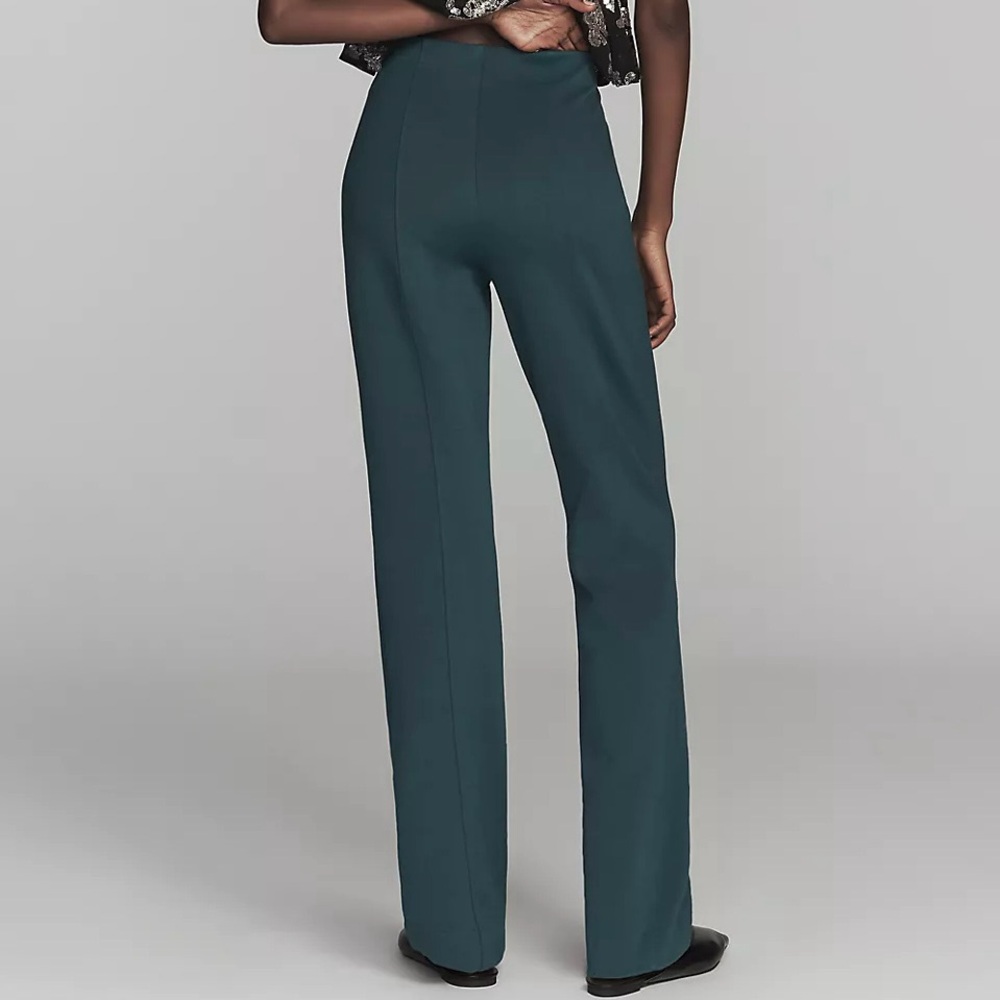 NWT Maeve “The Poppy” Kick-Flare Full-Length Pull-On Pants by Anthropologie - Picture 2 of 6
